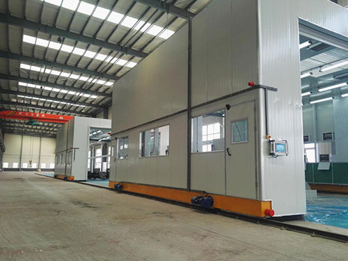 整體移動式噴漆房