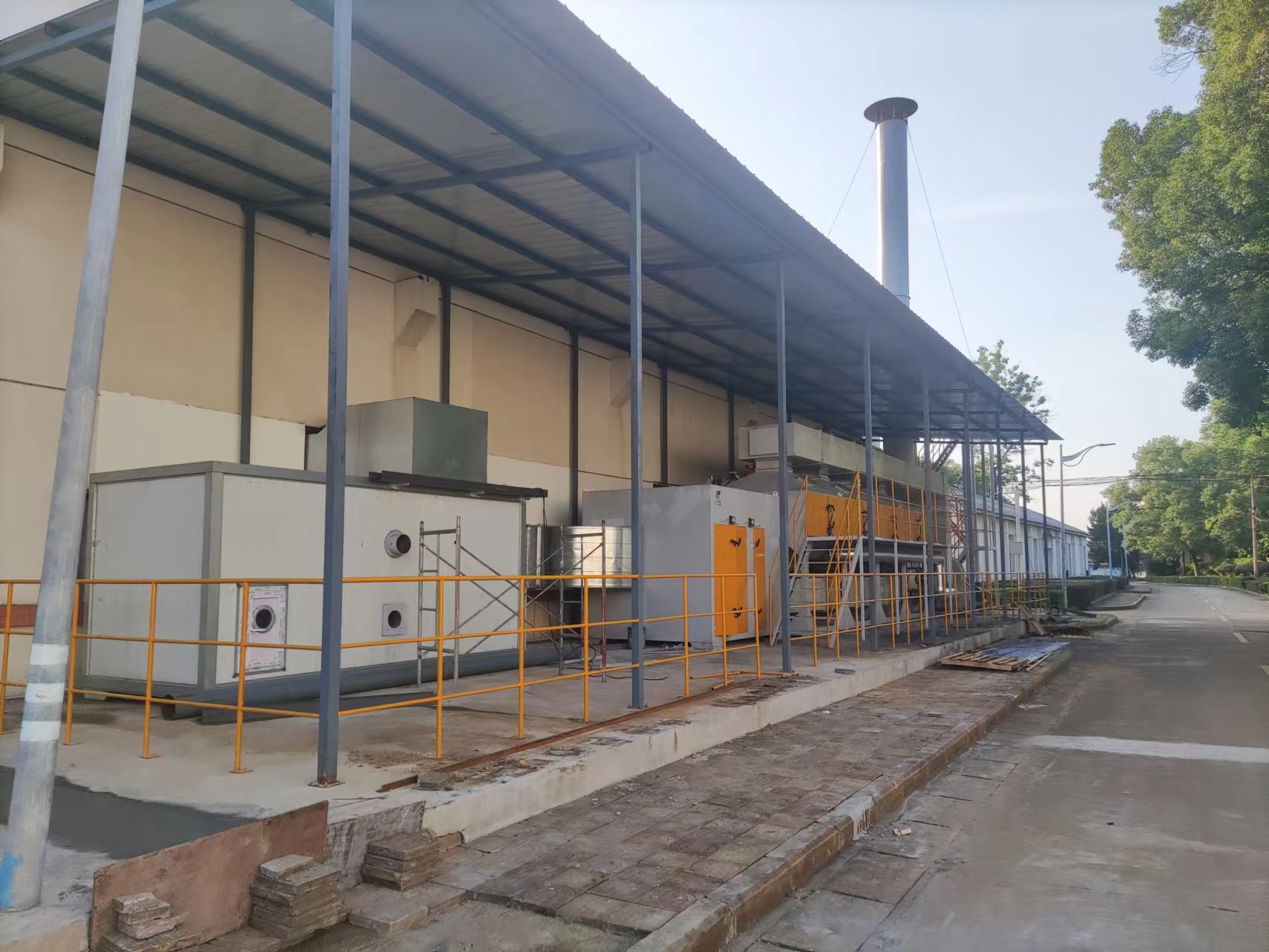 活性炭吸附脫附+催化燃燒設備